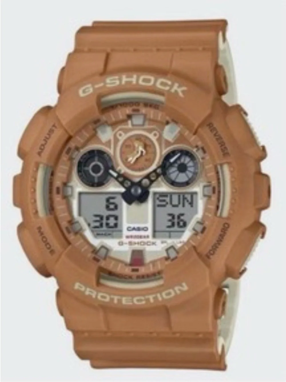 Limited Edition Casio G-SHOCK GA-100SHB-5AJR “Shiba-Inu” Series From Japan (Tan)